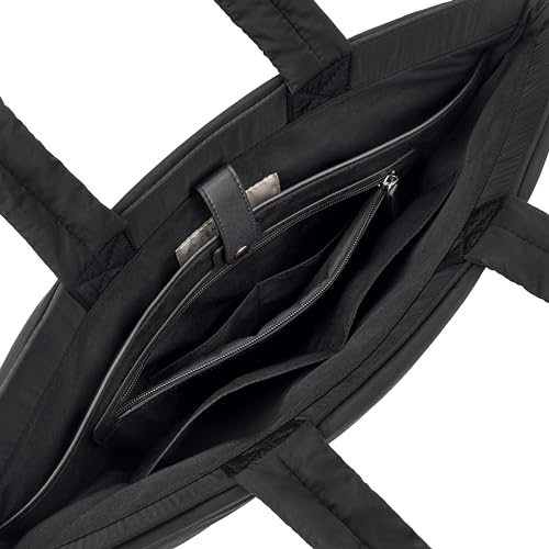 Comfyable Work Tote Bag for Women, Puffer Purse with Laptop Compartment, Large Shoulder Bag for Travel, 15 16 Inch4