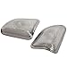 Luejnbogty Car Aluminum Alloy Speaker Tweeters Cover Trim Accessories for - GLS Class W167 X167 2020, silver, 468306