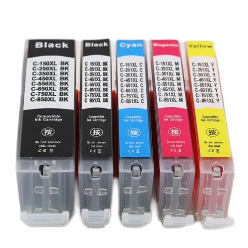 Cartouche d'encre PGI750 CLI751 XL pour imprimantes Canon MG6370 et IP7270