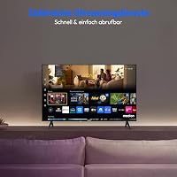 MEDION 108 cm (43 Zoll) Full HD Fernseher (Smart-TV, VIDAA Store, HBO Max, Magenta TV, Prime Video, Disney+, DAZN, Paramount+, HbbTV, PVR, HD Triple Tuner, MD 843102) – Ansicht 4