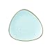 Churchill Stonecast -Triangle Plate Teller- Durchmesser: Ø19,2cm, Farbe wählbar (Duck Egg Blue)
