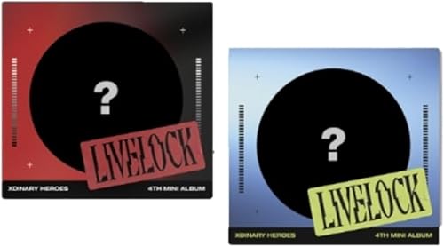 Set Xdinary Heroes Livelock 4 Mini álbum Digipack 2 Ver Set
