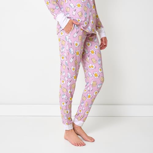 Image of Little Sleepies Women's Pajama Bottoms, Jogger-Style Comfy PJ Pants, Viscose from Bamboo Pajamas, Family Matching Outfits