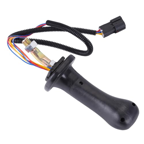 Excavator Joystick Handle 218-6118 CA2186118 Fit for Caterpillar Skid Steer Loader 216B 216 216B Serie 216B3 226 226B 226B3 2.0L 2.4L Aluminum Alloy 2 Button Handle Excavator Joystick Kit by Aublinto - Image 9