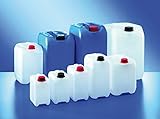 DUTSCHER 063490 HDPE Deckel für 2/2,5/3/6/8 Liter Kanister weiß mit Spender HDPE