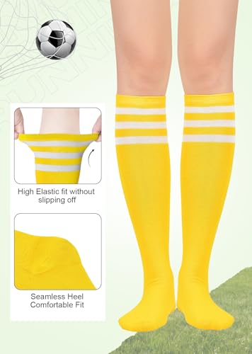 American Trends Women Softball Socks Knee High Tube Socks Long Baseball Soccer Socks for Youth Girls3