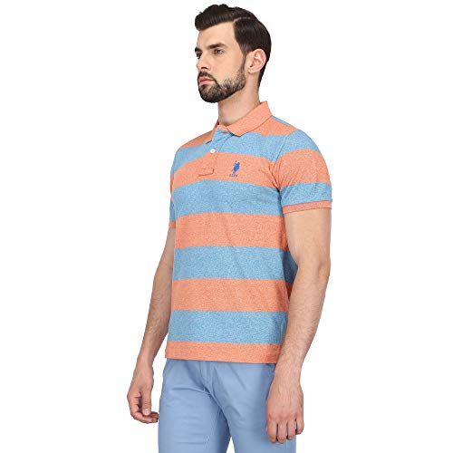 Image of U.S. POLO ASSN. Men's Cotton Printed Slim Fit T-Shirt