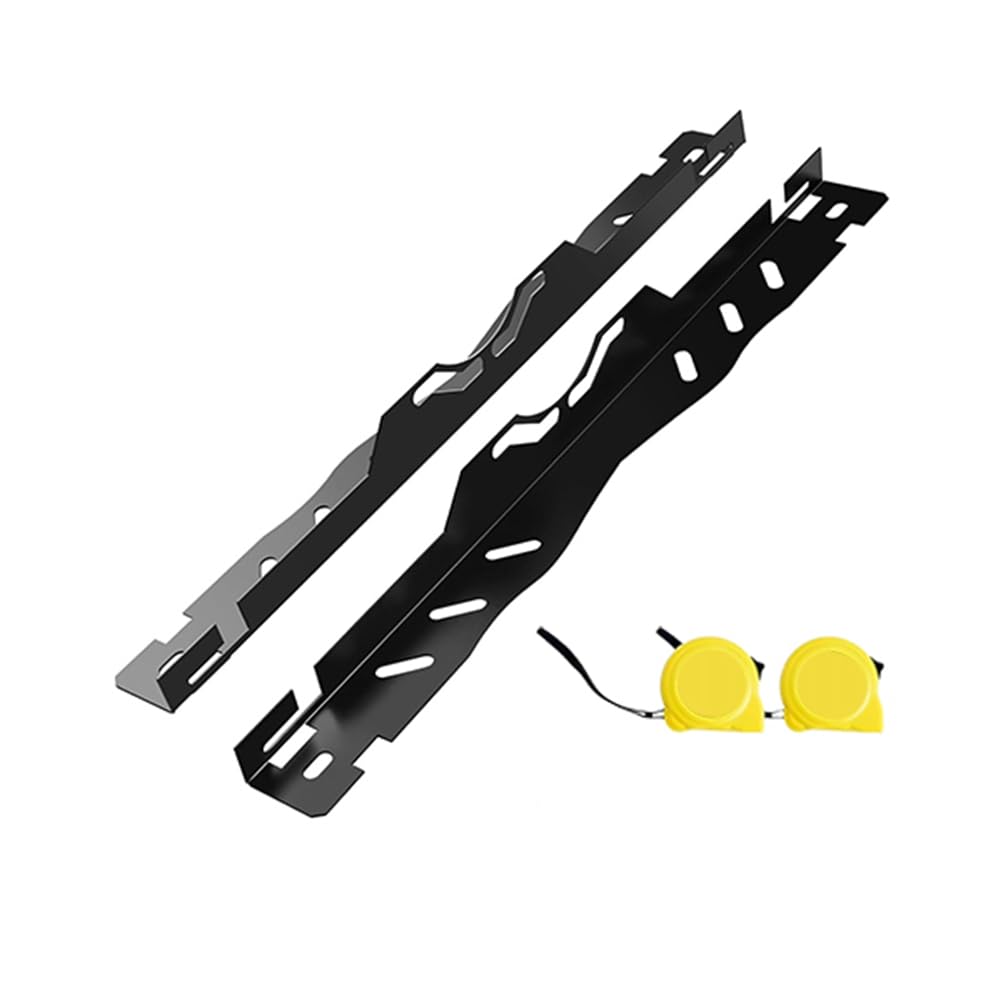 Kit de Alineación de Ruedas (2 Piezas), Placas de Alineación de Convergencia Resistentes con Cintas Métricas, Herramienta de Alineación Delantera de Coche.