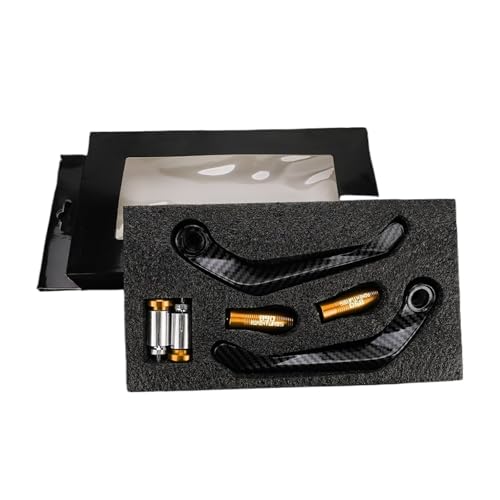 Protection de levier jaune pour guidon 890 Adventure S premium