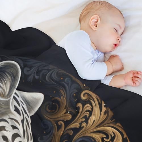 Plaid léopard chaud et lavable | Couverture douce en flanelle pour adulte et enfant
