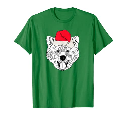 Akita Christmas Funny Birthday Dog Lover Gifts Camiseta