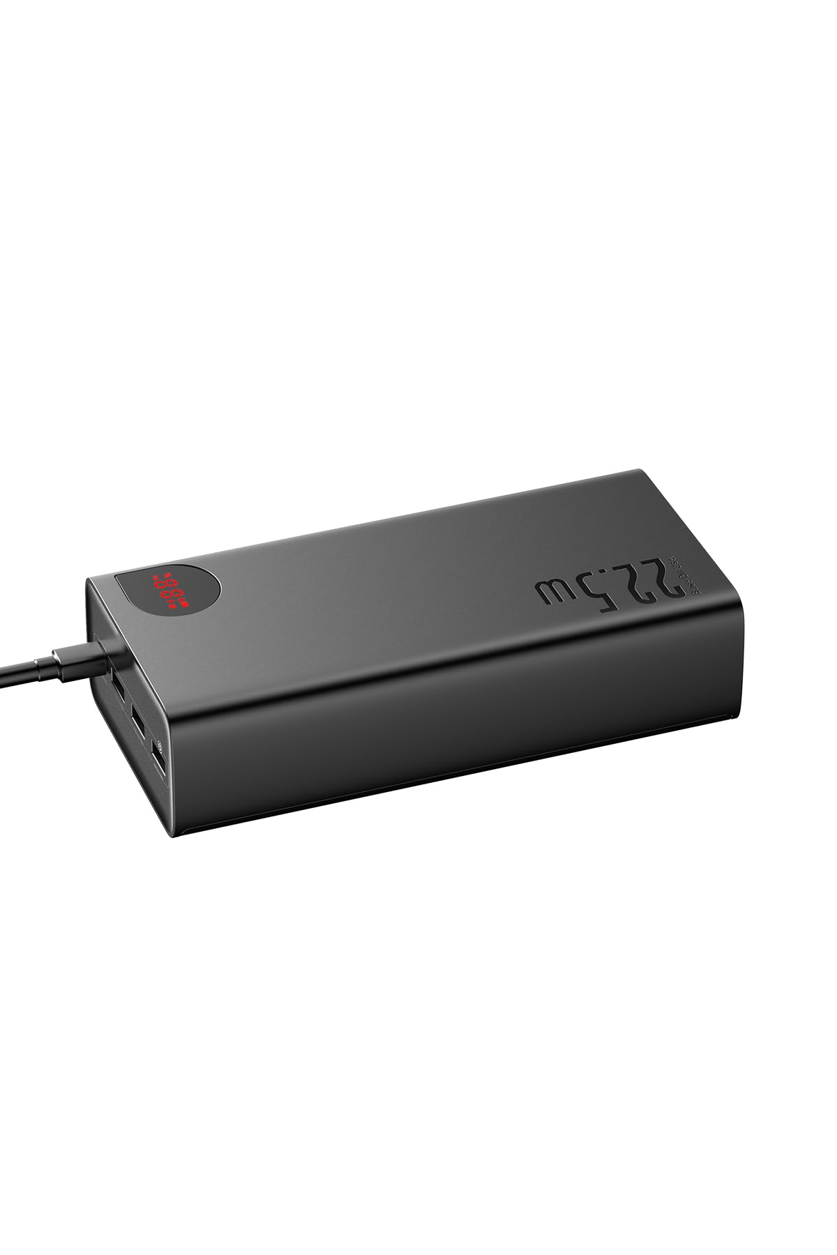 Baseus Adaman Power Bank do szybkiego ładowania, 40000 mAh, 22,5 W, czarny