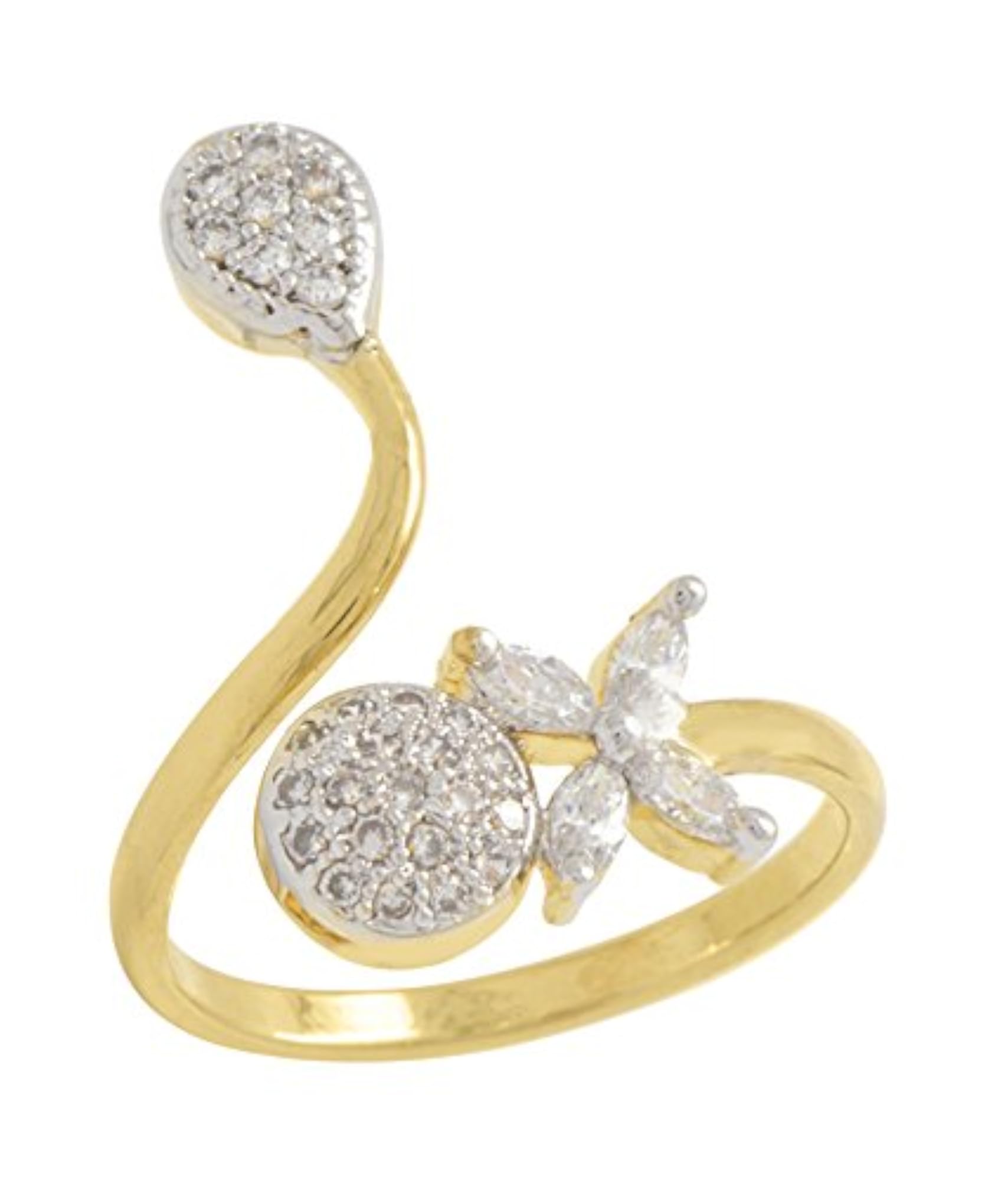 Silver and Golden Jewellery Set