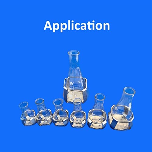 Lab Equipment Flask Fixing Clip Shaker Accessories For Linear Orbital Rocking Shaker Laboratory Stainless Steel Clamp For 2000Ml Flask #TOP2