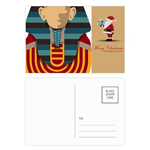 Cartes postales père Noël égyptien lot de 20 pour vœux originaux