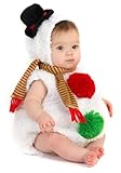 Princess Paradise Baby Snowman, White, 12 to 18 Months (4148_12-18)