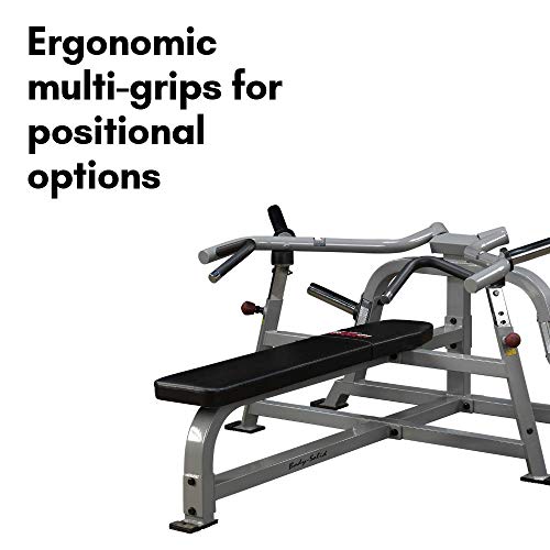 Pro Clubline by Body-Solid LVBP Adjustable Leverage Bench Press for Weightlifting, Commercial and Home Gym
