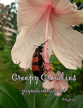 Paperback Creepy Crawlies Grayscale Coloring Book