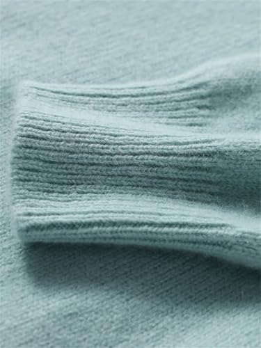 Men's Turtleneck Pullover Cashmere Sweater Winter Thick Basic Jumper 100 Percent Merino Wool Knitwear Soft Warm Clothes 5