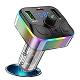 Connectivité transparente : connectez facilement votre téléphone mobile ou d'autres appareils via une connexion sans fil et profitez d'une qualité sonore haute définition avec cet émetteur FM pour voiture