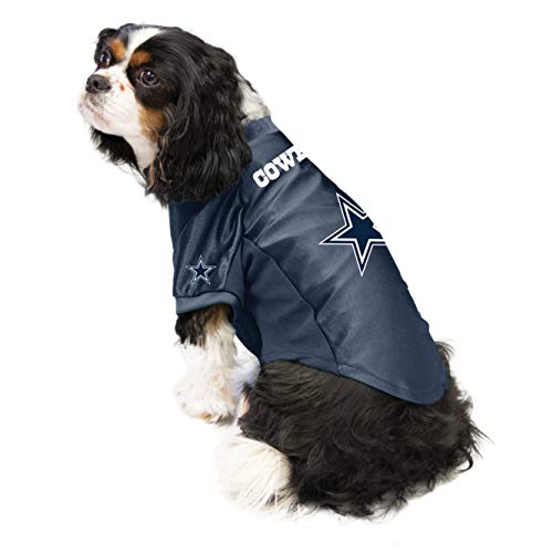 Littlearth Dallas Cowboys NFL Stretch Haustier-Trikot für große Hunde
