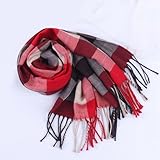 【Stil】: Dieser schultertuch damen warm ist leicht und dennoch warm, bequem und trägt nicht auf. Er eignet sich ideal für drinnen und draußen, egal ob für Partys, Weihnachtseinkäufe oder einfach zum Genießen der Winterlandschaft.