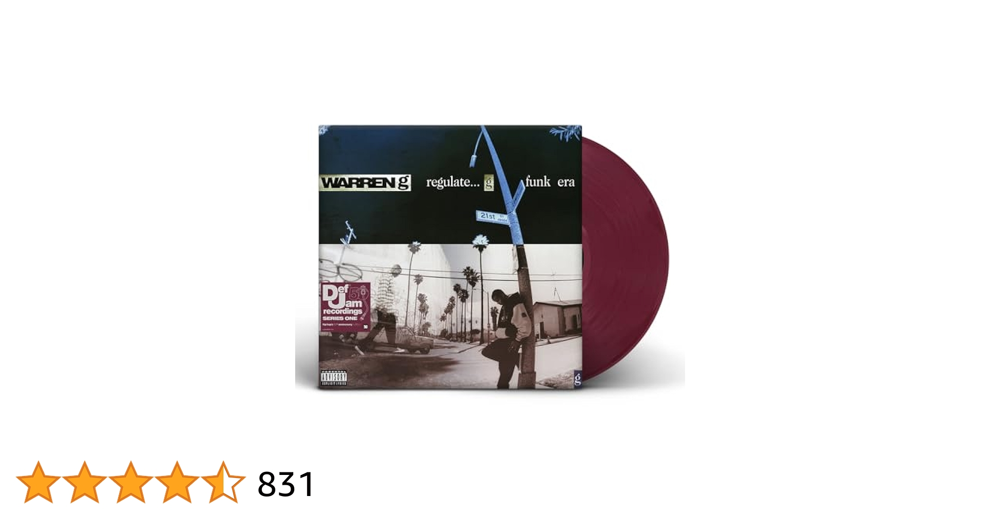 Warren G Regulate.. G Funk Era 12インチレコード Warren G RegulateG Funk Era (20TH ANNIVERSARY EDITION