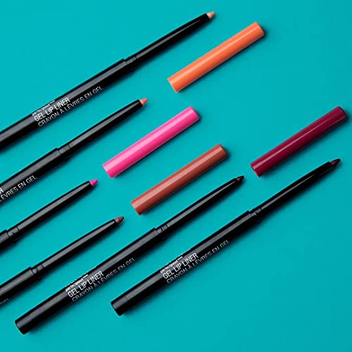 Wet N Wild Lip Liner Perfect Pout Matte Retractable Gel Lip Liner Pencil, Purple Lay Down The Mauves #TOP1