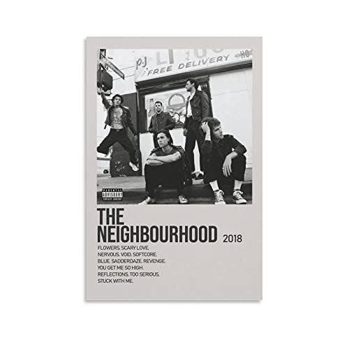 Poster The Neighbourhood 2018 pour habiller un mur vide sans cadre 60x90