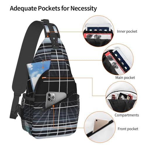 Bolso Cruzado de Pecho Tipo Bandolera para Senderismo miniatura 4