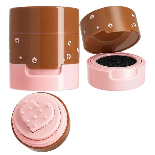 Maquillaje de puntos para la cara - Maquillaje resistente al sudor, bolígrafo de puntos para rostro en forma de corazón - para mujeres, niñas, citas, nariz, espectáculos, fotos