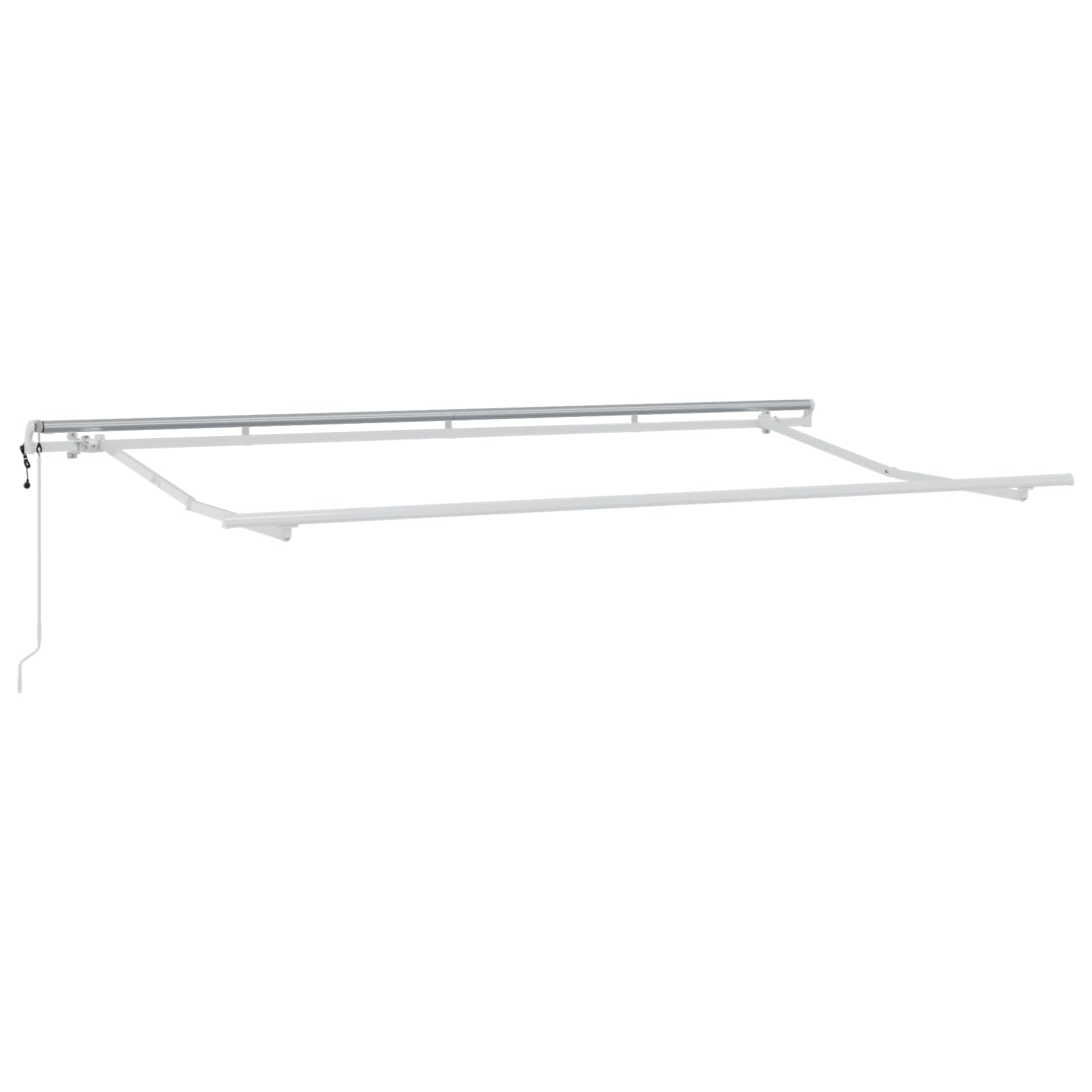 Tenda parasole retrattile 4x2 m, motorizzata con telecomando, struttura in metallo resistente ai raggi UV, design moderno per patio e balcone.