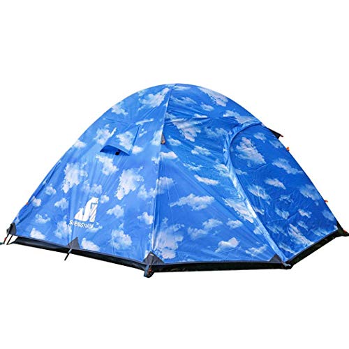 Tente de camping imperméable finie la pluie et le vent en montagne