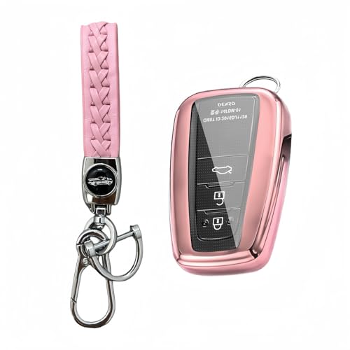 Funda para llave de coche Corolla E210 en TPU flexible de alta calidad con llavero a juego