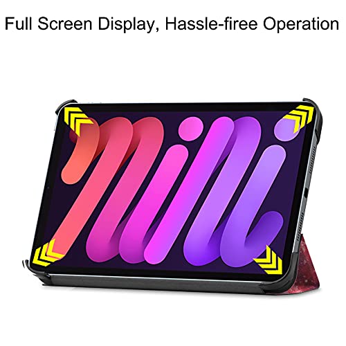 Lobwerk Protective Case for Apple iPad Mini 6 2021 6th Generation 8.3 Inch Slim Case with Stand Function and Auto Sleep/Wake Function - Image 4