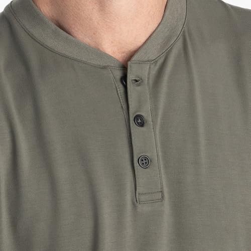 Free Fly Flex Long Sleeve Henley - Bamboo Viscose with UPF 50+ Sun Protection, Soft Stretch Sun Shirts for Men’s Fly Fishing3