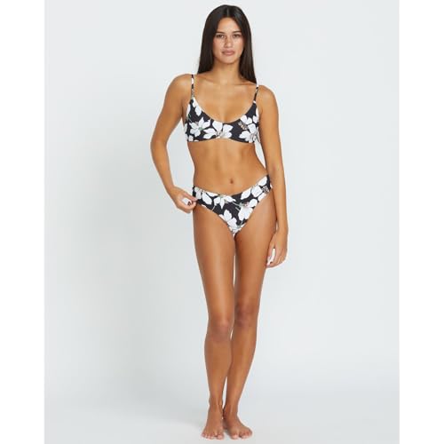 Volcom Women's Midnight Lily Cheekini Bikini Bottom, Black3