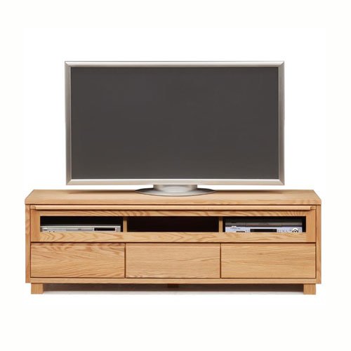 Amazon｜大川家具 岡製作所 テレビボード アンリ 153cm幅 ナチュラル