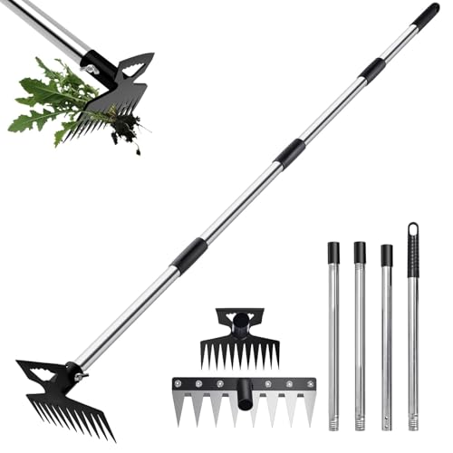 Weed Puller Tool with Long Handle