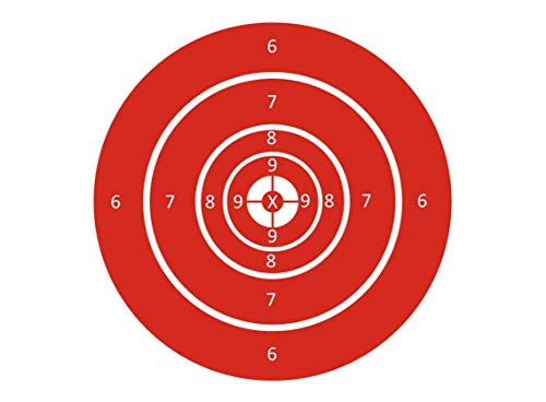 Dynamic Shooters – 50-Sheet 17X25-inch Made in USA Large Bullseye Paper Targets