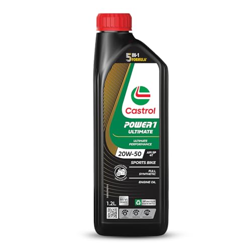 Castrol POWER1 Ultimate Sports bike 20W-50 Full Synthetic Engine ...