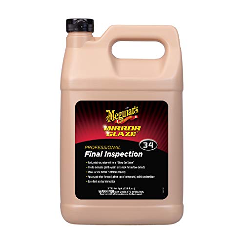 Meguiar's M3401 Mirror Glaze Final Inspection Spray Detailer -1 Gallon Container by Meguiar's - Used condition - US$17.19