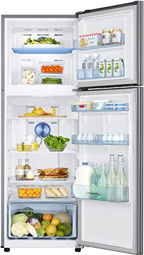 Image of Samsung 322L 1 Star Convertible 5 In 1 Digital Inverter Frost-Free Double Door Refrigerator Appliance (RT37C4521S8 /HL,Elegant Inox