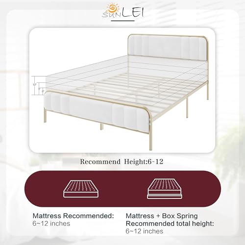Sunlei Gold Queen Size Bed Frame thumb #5