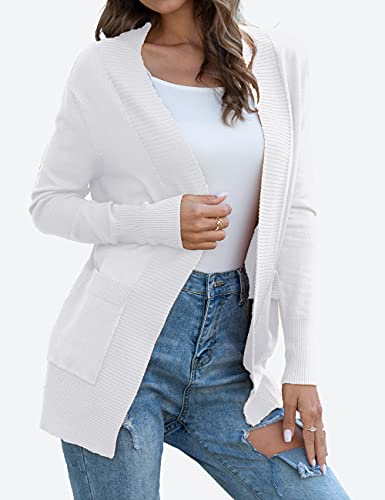 Image of REDHOTYPE Women's Cardigans with Pockets Casual Lightweight Open Front Cardigan Sweaters for Women (S-2XL)