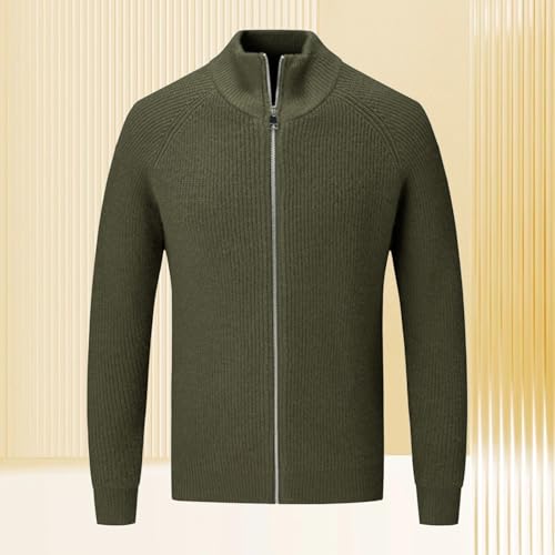 Long Sleeve for Man Winter Fall Neck Sweater Slim Tunic Crochet Knit Plain Mens 2025 Trendy2