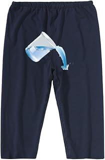 WEEOATAR Diaper Pants Urinary Incontinence Pants Patient Care Trousers,Reusable,Leak-Proof and Washable Adaptive Apparel for Women on Periods,Bedridden,Elderly,Mobility Impaired(Short,Blue,4XL)