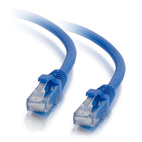 Image of C2G /Cables to Go 22012 Cat5e Snagless Unshielded (UTP) Network Patch Cable, Blue (15 Feet)
