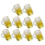 Mini figurine accessoires chope à bière : matériaux en résine de adoptés, vous servira de la bière