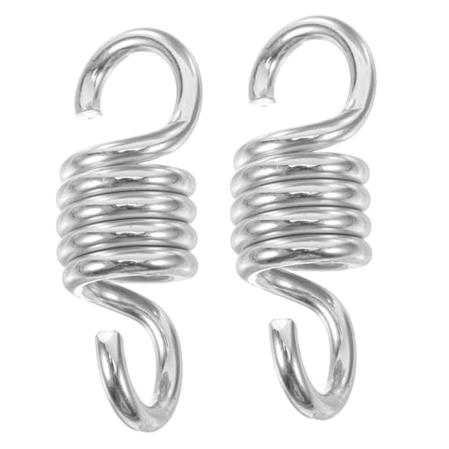 TOYANDONA 2pezzi Molle per Sedia a Dondolo Molle per Altalena da Veranda per Impieghi Gravosi Kit per Appendere Altalena da Veranda Ganci Molla per Sedia Amaca Sospesa da Esterno